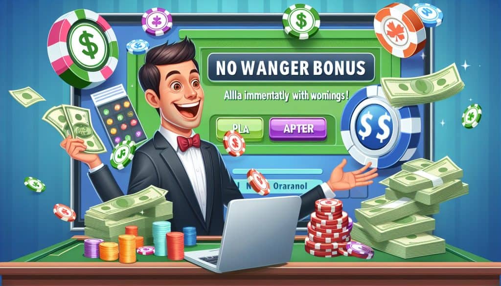 Kaj je no wager bonus in kako ga izkoristiti v spletnih igralnicah?