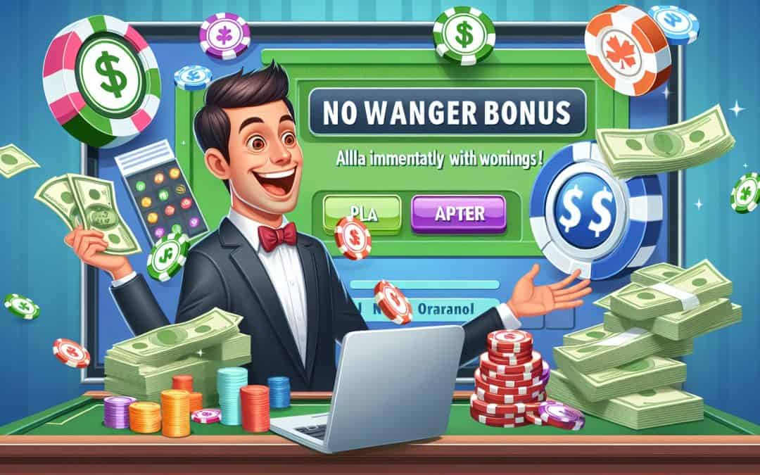 Kaj je no wager bonus in kako ga izkoristiti v spletnih igralnicah?