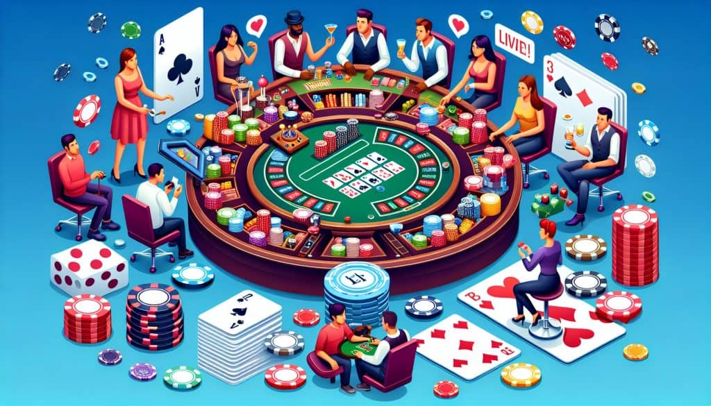 Igranje casino iger v živo: Kako izbrati najboljšo mizo?