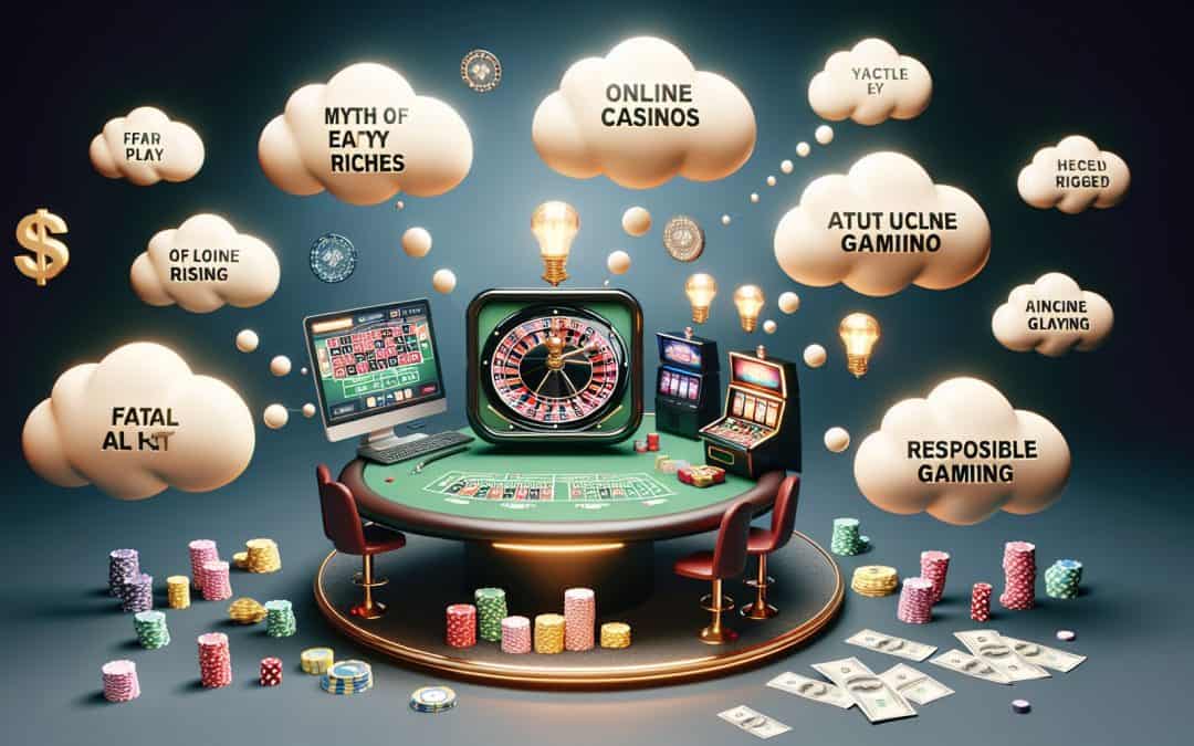 Kateri so najpogostejši miti o spletnih igralnicah?