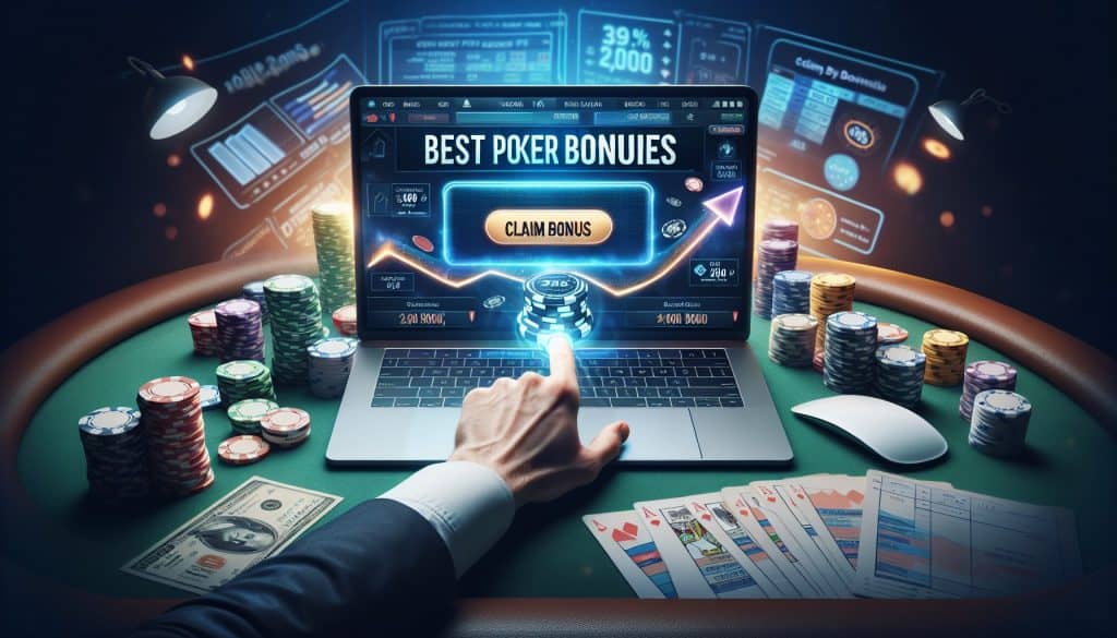 Najboljši online poker bonusi in kako jih izkoristiti