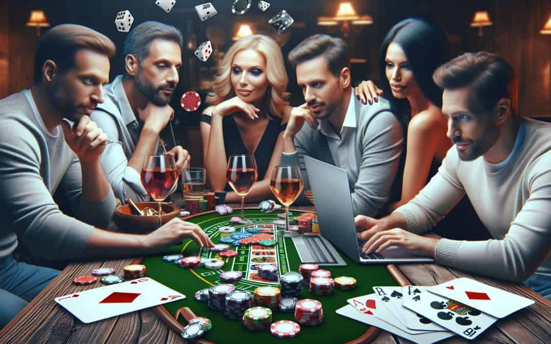 Kako igrati s prijatelji in deliti dobitke v spletnih kazinojih