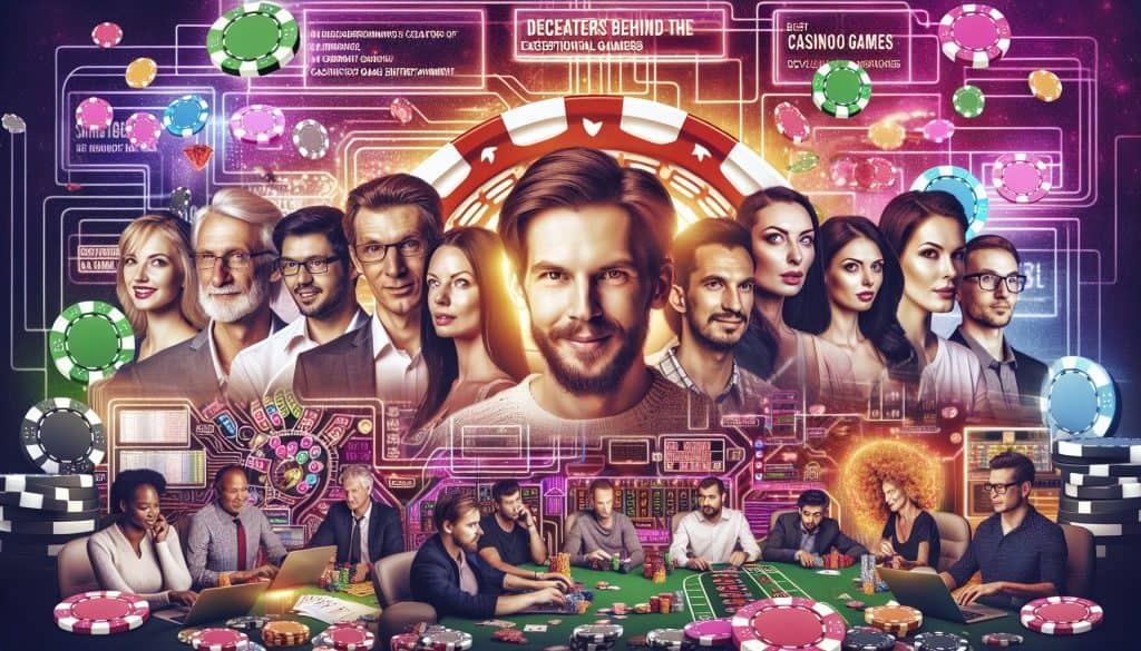 Kdo stoji za najboljšimi casino igrami – portreti razvijalcev