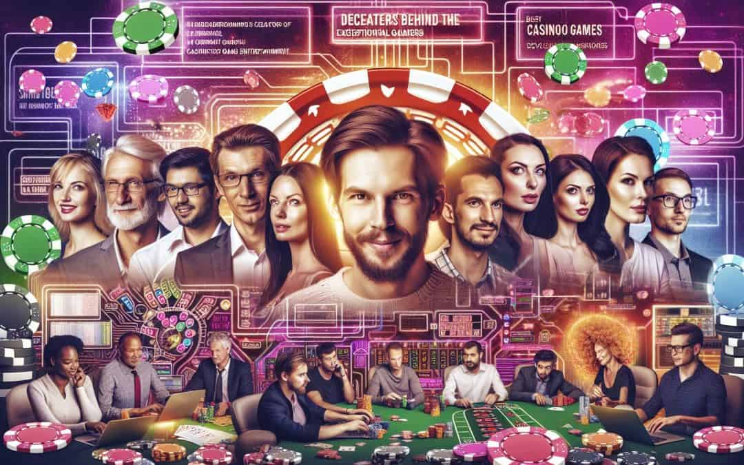 Kdo stoji za najboljšimi casino igrami – portreti razvijalcev