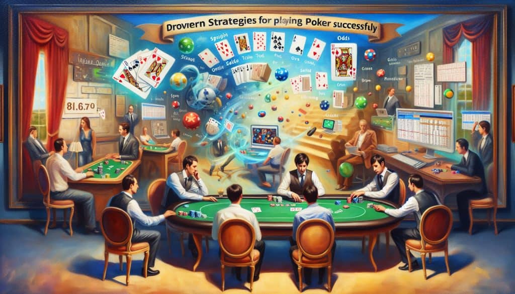 Spletni poker: Strategije za uspeh pri igranju na spletu