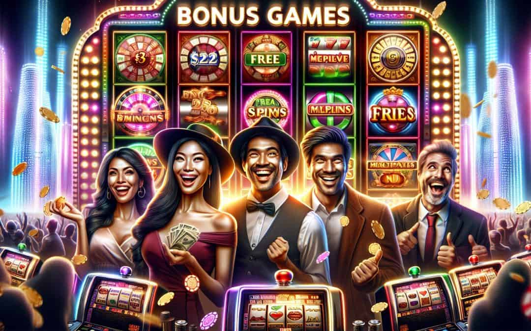 Kaj so bonus igre in kako jih lahko izkoristiš pri igranju slotov?
