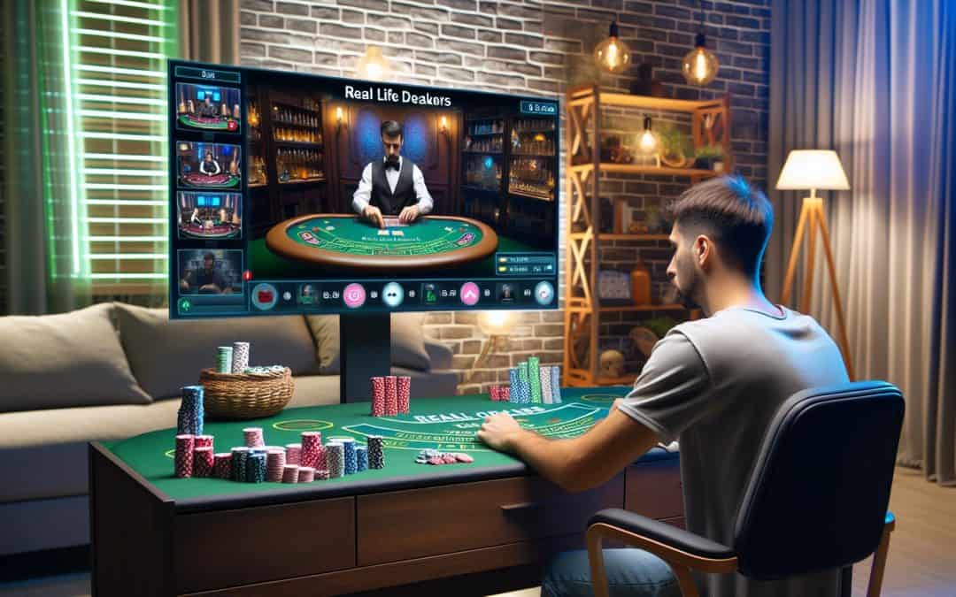 Prednosti igranja v kazinoju v živo s pravimi delivci