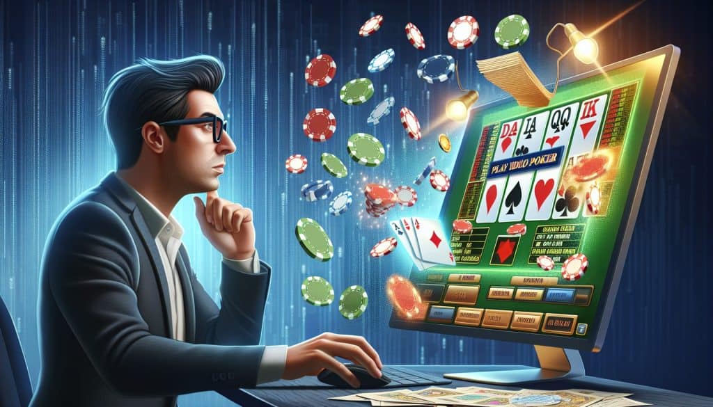 Kako igrati video poker na spletu