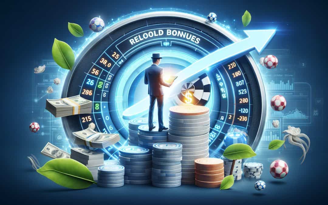 Kako uporabljati reload bonuse za večji bankroll