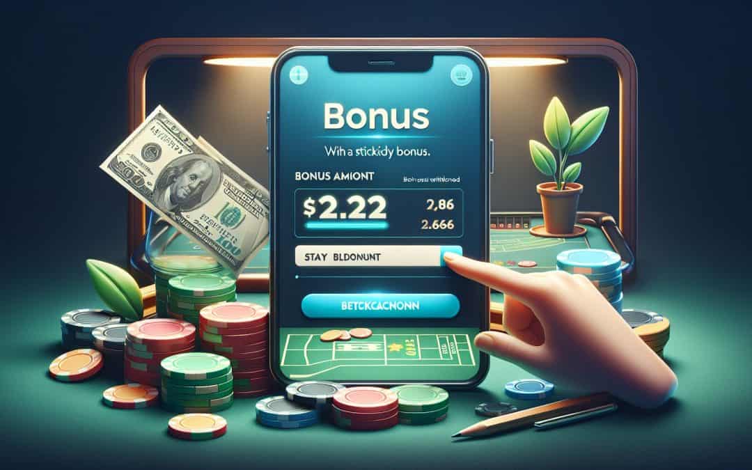 Kako deluje koncept sticky bonusa