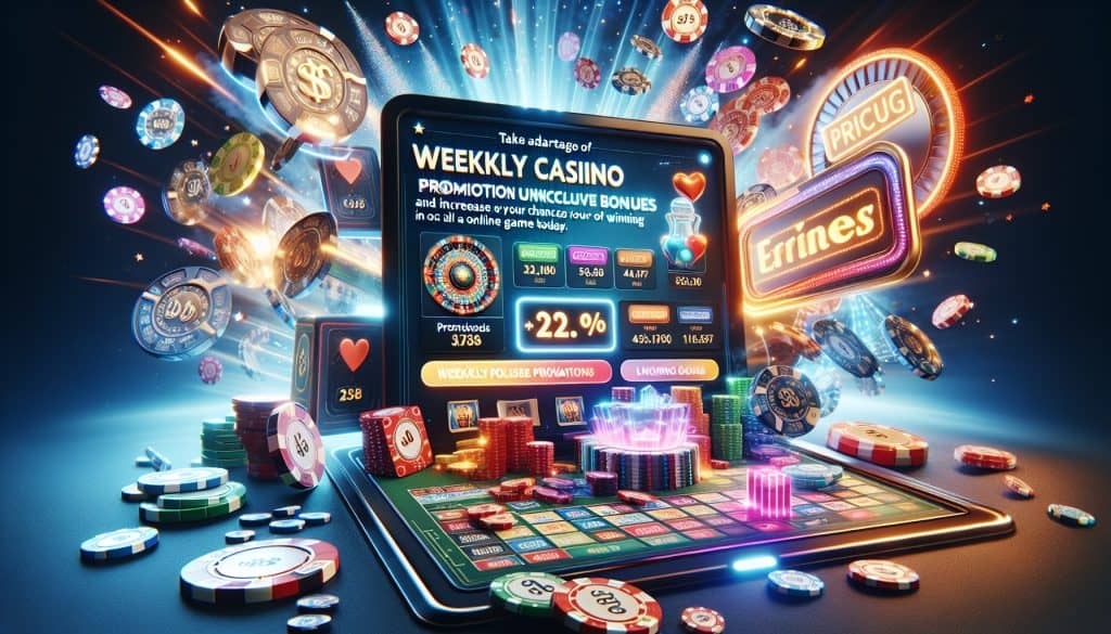 Kako pravilno izkoristiti tedenske promocije v spletnih kazinojih