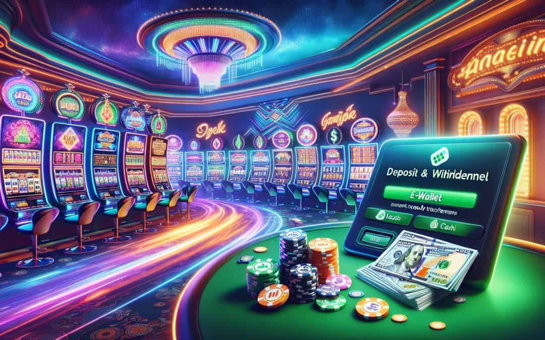 Najhitrejše metode za polog in izplačilo v spletnem kazinoju