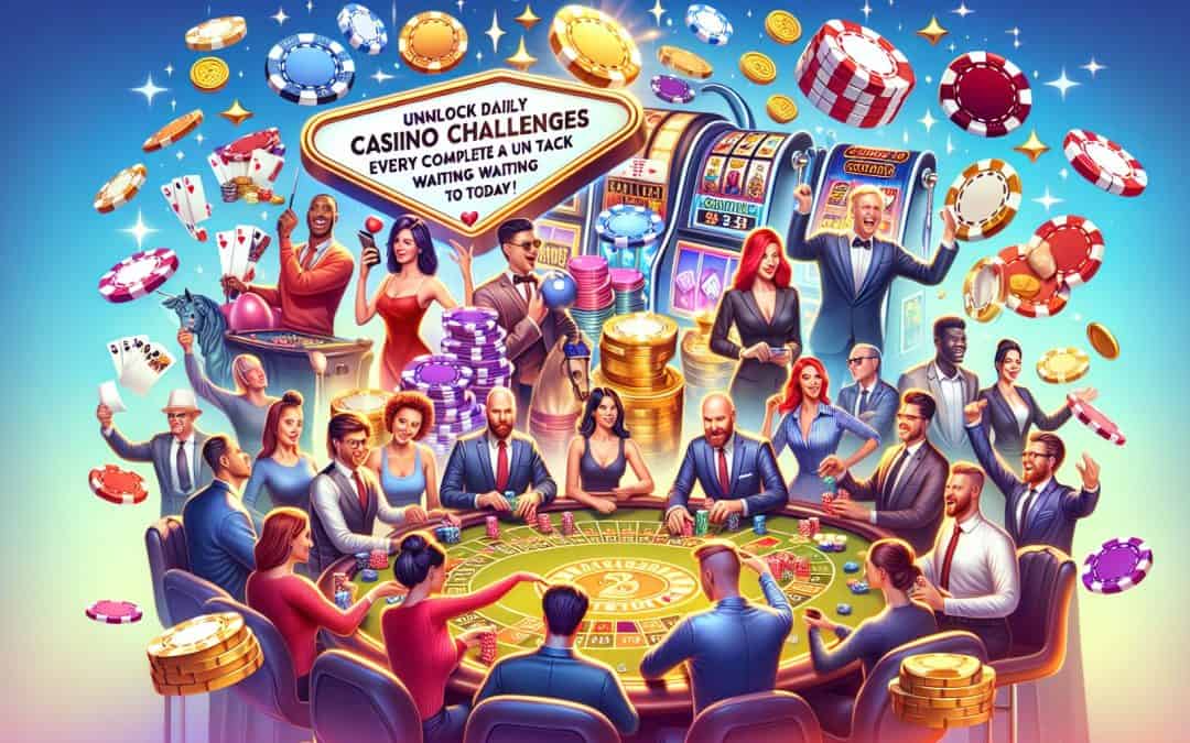 Dnevni izzivi v casinu ki te nagradijo vsak dan