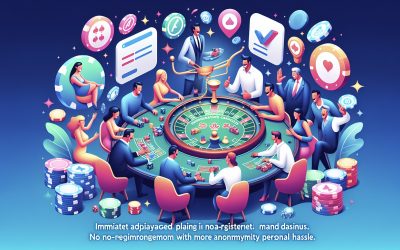 Največje prednosti igranja v igralnicah brez registracije