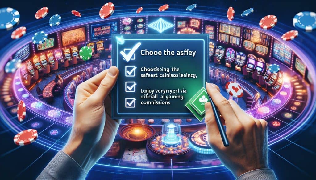 Najbolj varni kazinoji in kako preveriti licenco