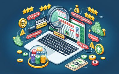 Kako prepoznati lažne ocene online casinojev