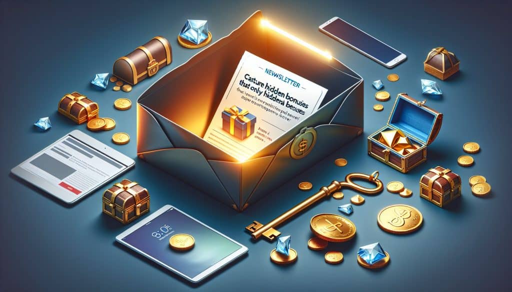 Bonusi ki so skriti v promocijskih e-novicah