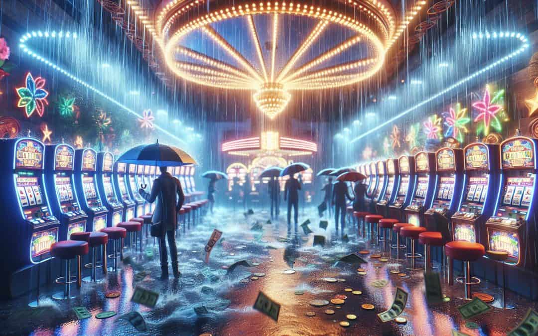 Kazinoji ki izplačujejo pogosteje ob slabem vremenu