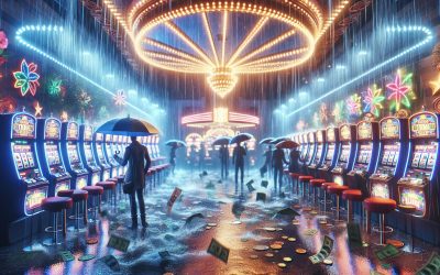 Kazinoji ki izplačujejo pogosteje ob slabem vremenu