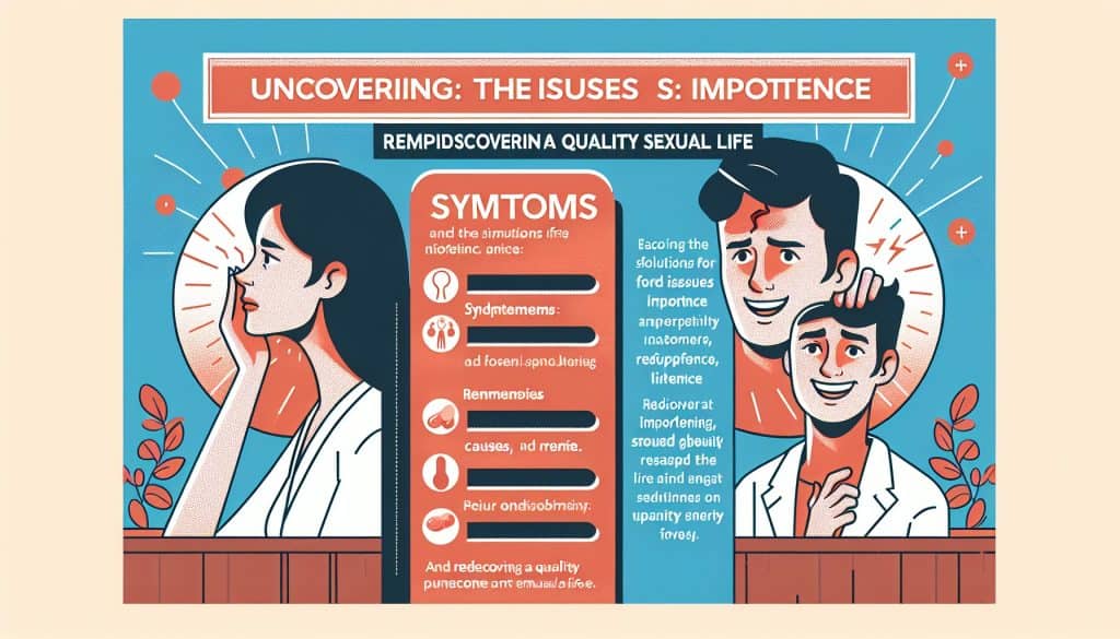 Impotenca: simptomi, vzroki in rešitve